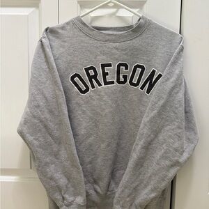 Gray Oregon Women’s Sweater